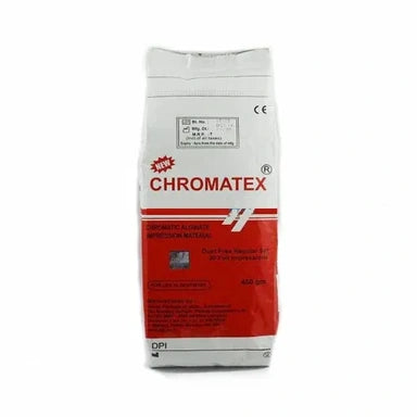 dpi chromatex alginate dental impression material (450g pouch)