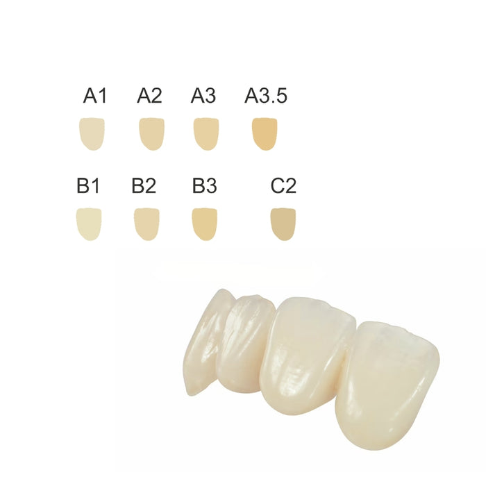 STAR SHT Preshaded Zirconia Block