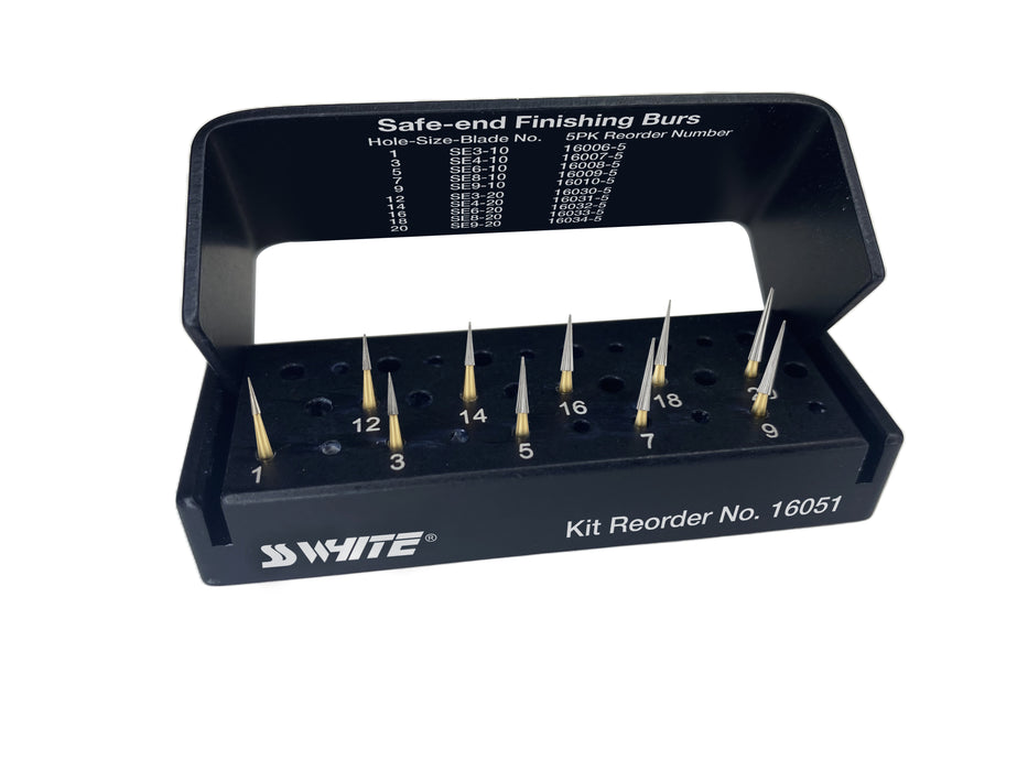 ss white safe end kit (16051)