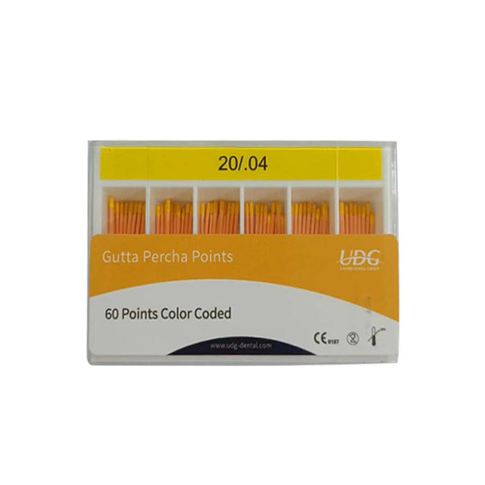 STANDARD GUTTA PERCHA POINTS 4% 20 -UDG
