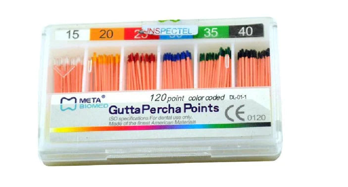 Meta gutta percha points special tapered 2%