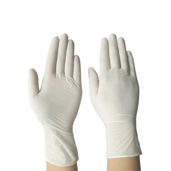 apl premium quality latex examination gloves (pack of 80 gloves)