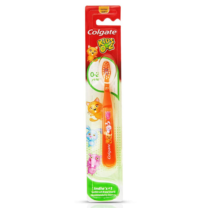 colgate kids 0-2 years manual toothbrush ( pack of 10 )