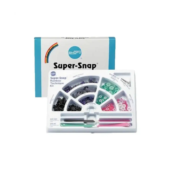 shofu super snap rainbow technique kit