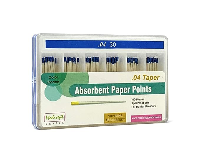 medicept absorbent paper point 4%(45-80)