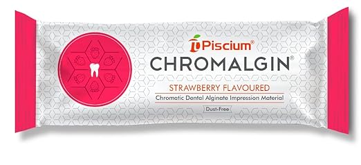 Piscium Chromalgin R Chromatic Dental Alginate - Regular Setting 400gm