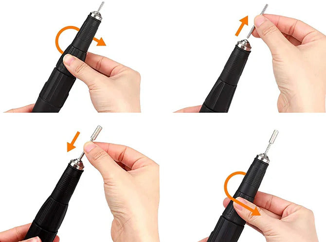 SAESHIN Strong 102L Carbon Brush Handpiece