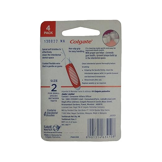 Colgate Interdental 4 Soft Toothbrush