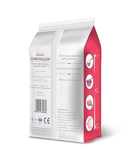 Piscium Chromalgin F Chromatic Dental Alginate - Fast Setting 400gm