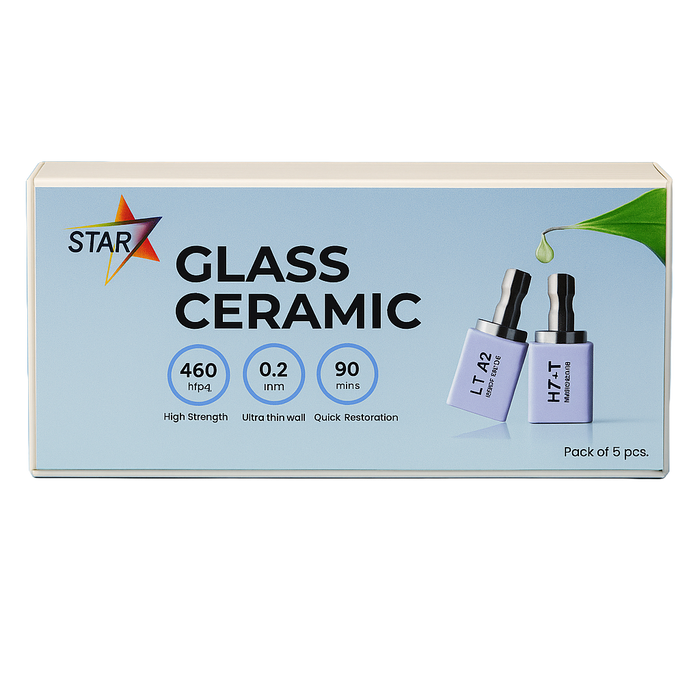 Star Glass Ceramic CAD-CAM Blocks ( Pack of 5 )