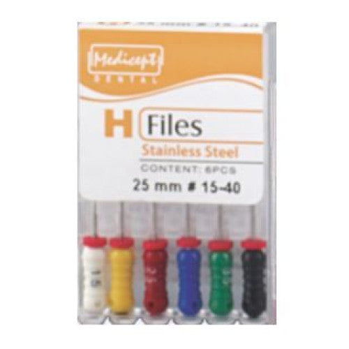 medicept h files ( pack of 6 )