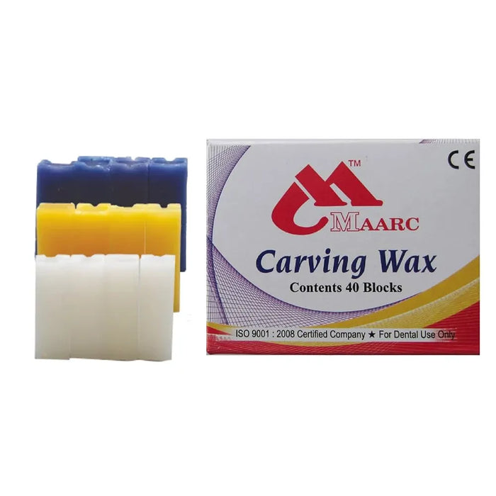 Maarc Carving Wax Blocks - 40 Cubes