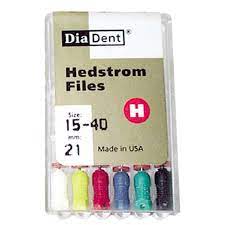 diadent h file ( pack of 6 ) 21mm