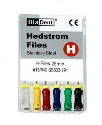 diadent h file ( pack of 6 ) 25mm