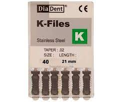 diadent k file ( pack of 6 )21mm