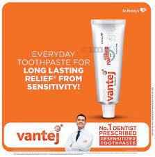 Dr Reddy Vantej  Toothpaste | For Sensitivity Relief