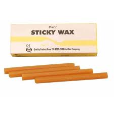 pyrax stickywax (for crown and bridge) - 10 sticks