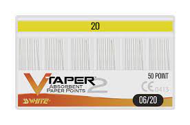 ss white v-taper™2 absorbent paper points