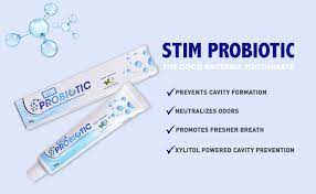 STIM Probiotic Toothpaste (80 G) - Pack of 2