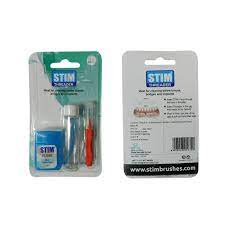 Stim Threader Floss (5 mts Floss & 5 Pcs Threader Tip) - Pack of 2