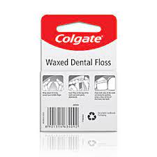 colgate dental floss 50m (pack 0f 2)