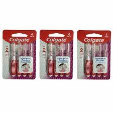 colgate interdental  4 soft toothbrush