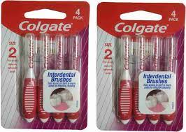 colgate interdental  4 soft toothbrush