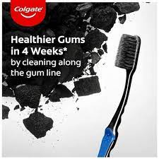 colgate slim soft charcoal hanger toothbrush - 6 piece