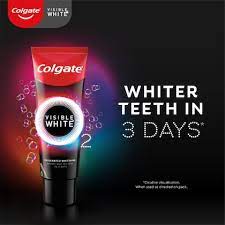 colgate visible white o2 50g teeth whitening toothpaste