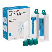 zhermack elite glass: 2 x 50ml cartridges