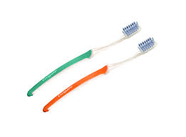 orthocare orthodontic tooth brush with spiral (pack of 5 brush)