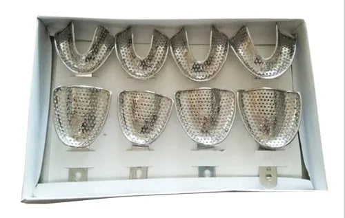 neelkanth edentulous s.s. non-perforated trays