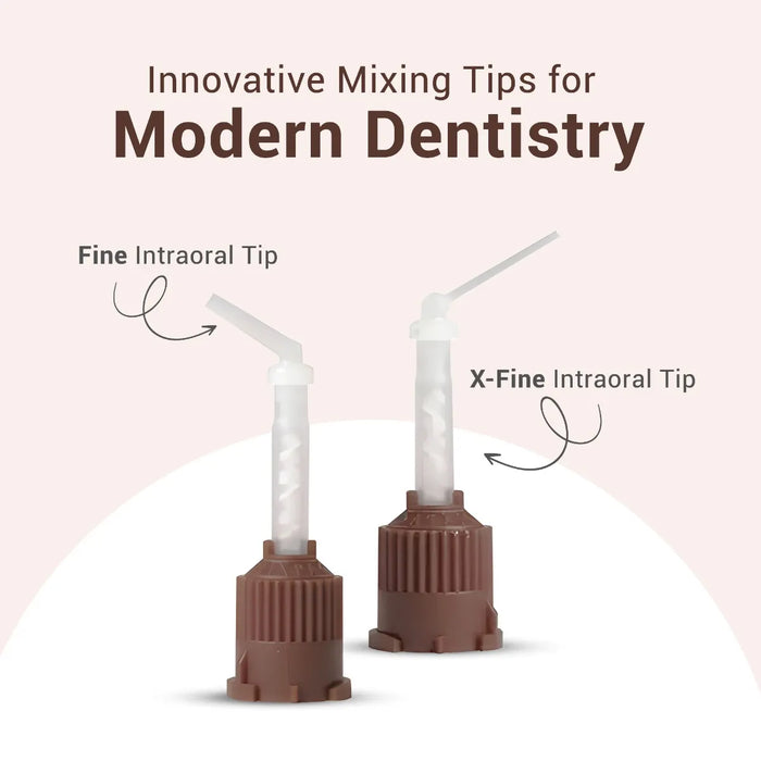 Cotisen Mixing Tips (Brown Core Build Up 50pc )