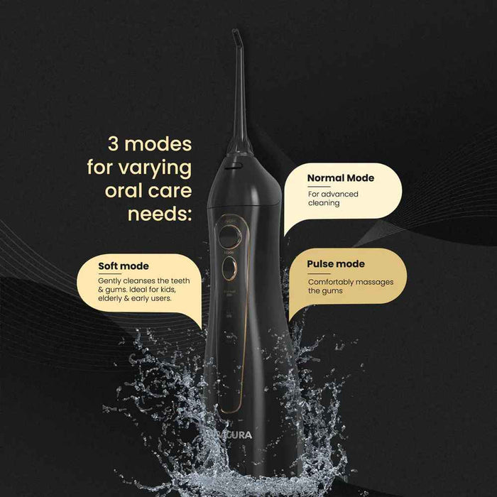 oracura oc010 smart water flosser without protective case black