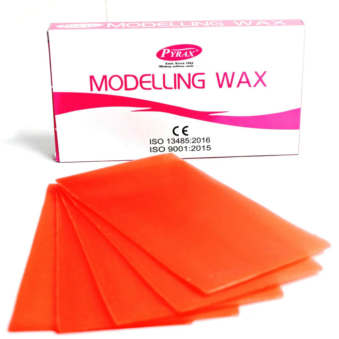 PYRAX Dental Modelling Wax Sheets With Uniform Modelling Wax – 12 Sheets Each