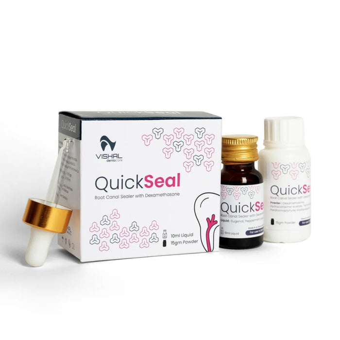 vishal dentocare quick seal root canal sealer with dexamethasone