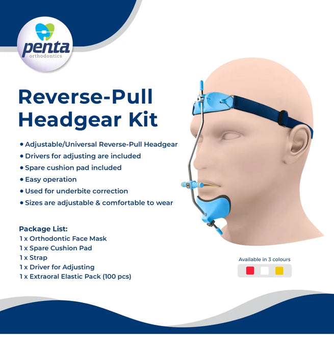 PENTA ORTHODONTIC REVERSE PULL HEADGEAR KIT