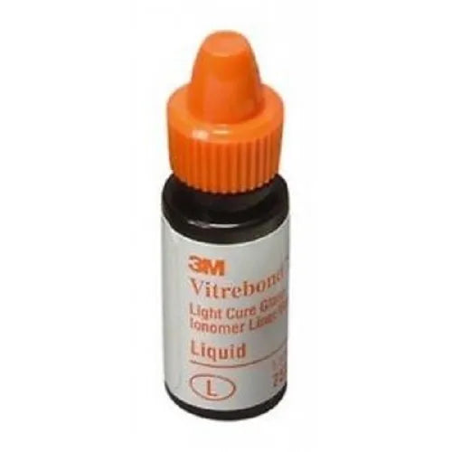 3m. vitrebond light cure glass ionomer liquid refill