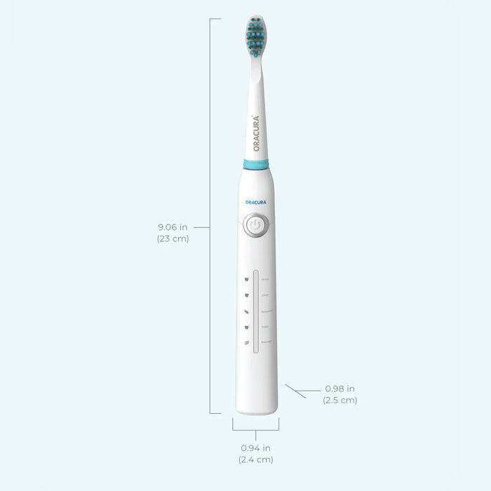 oracura sonic electric toothbrush rechargeable sb200