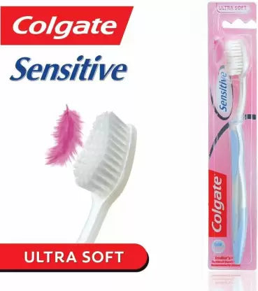 colgate toothbrush, ultra soft sensitive 5 +1 ultra soft toothbrush