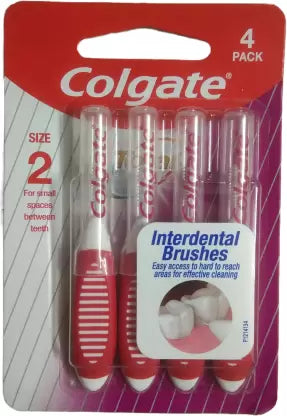 colgate interdental  4 soft toothbrush