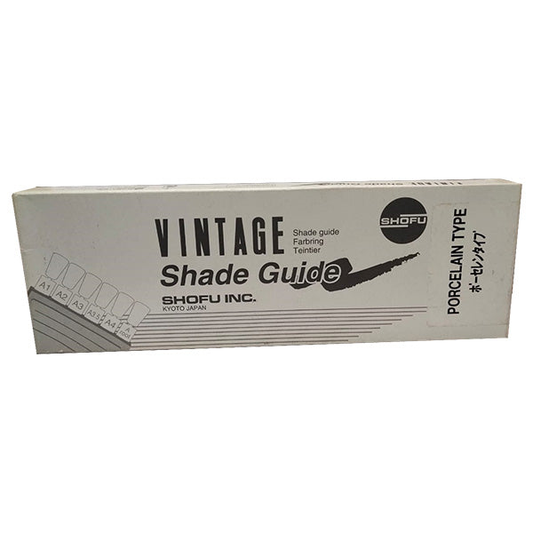 shofu vintage shade guide resin type