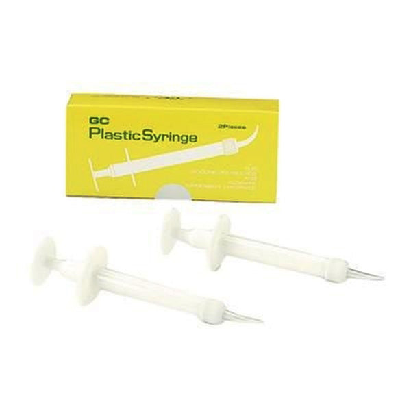 gc plastic syringe, pkg of 2