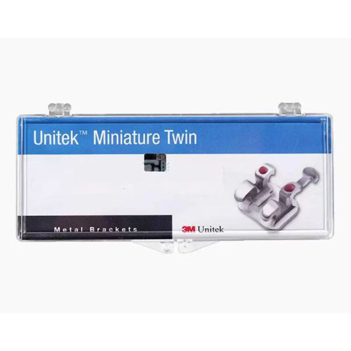 3M Unitek Miniature Twin Metal Brackets 5X5 .022