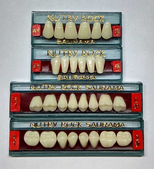 saurama two layer acrylic teeth sets