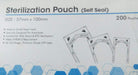 PYRAX Self Seal Sterilization Pouch (57x100 mm), 200 Pouches - [dental_express]