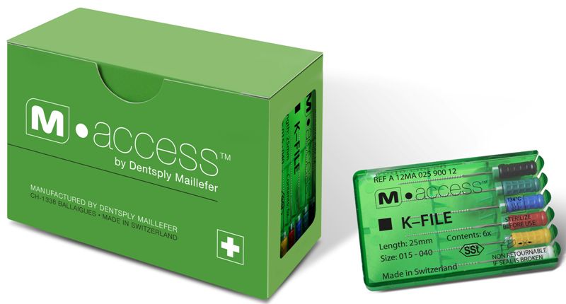 dentsply m-access k-files (hand use)