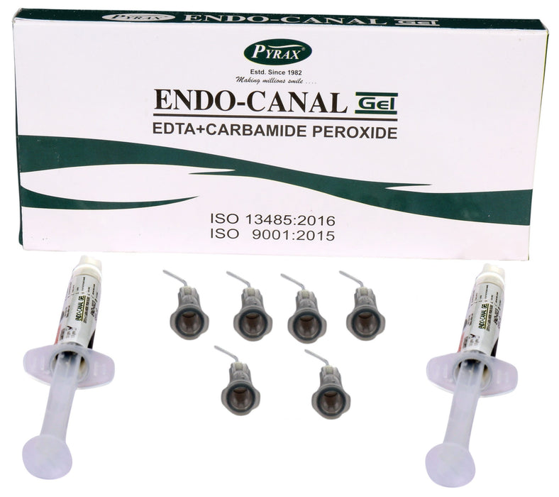 pyrax endocanal gel syringes (e.d.t.a)