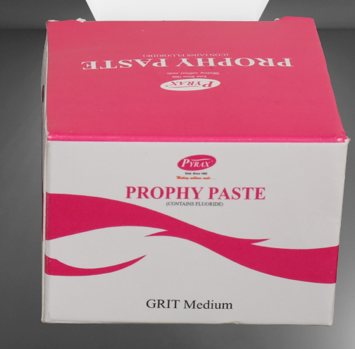 pyrax prophylaxis prophy paste, dental polishing paste – 75 gms jar