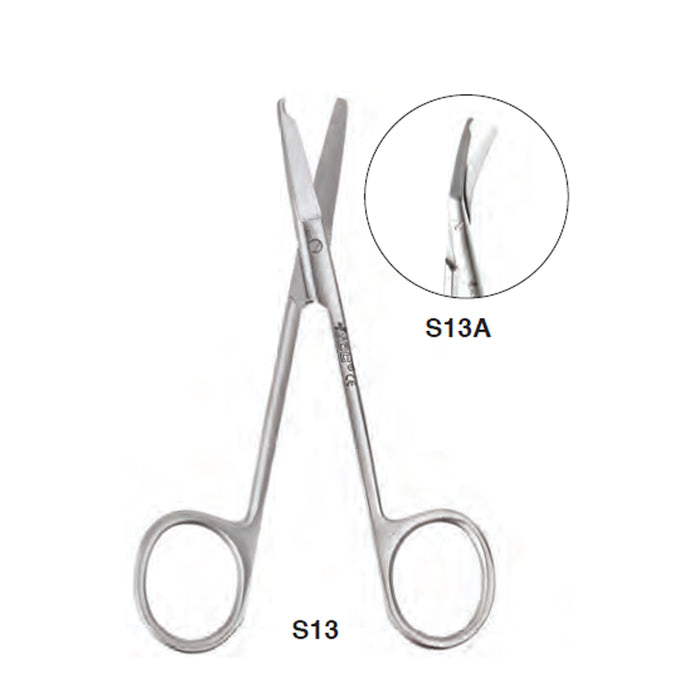 gdc scissors spencer for suture cutting (13cm)  s13